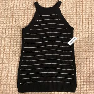 Old Navy High Neck Sweater Tank Top
